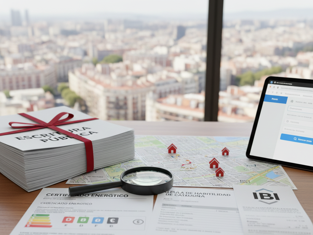 documentación previa comprar piso barcelona